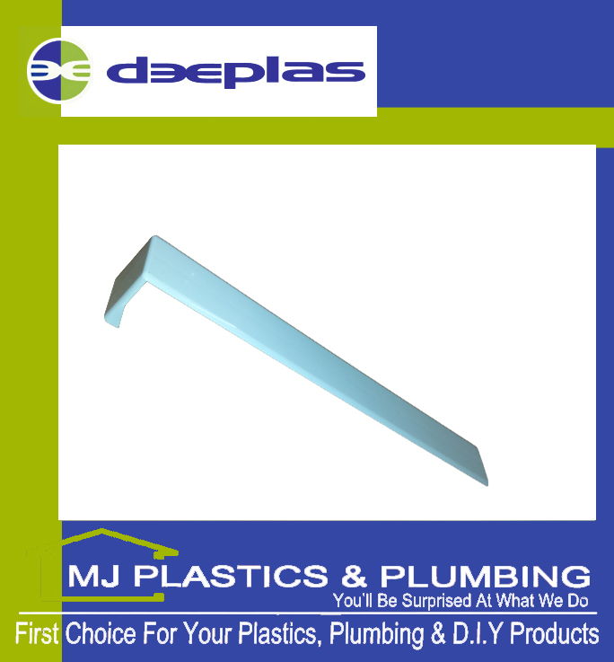 Deeplas Fascia Joint Square Edge 300mm - Deeplas White